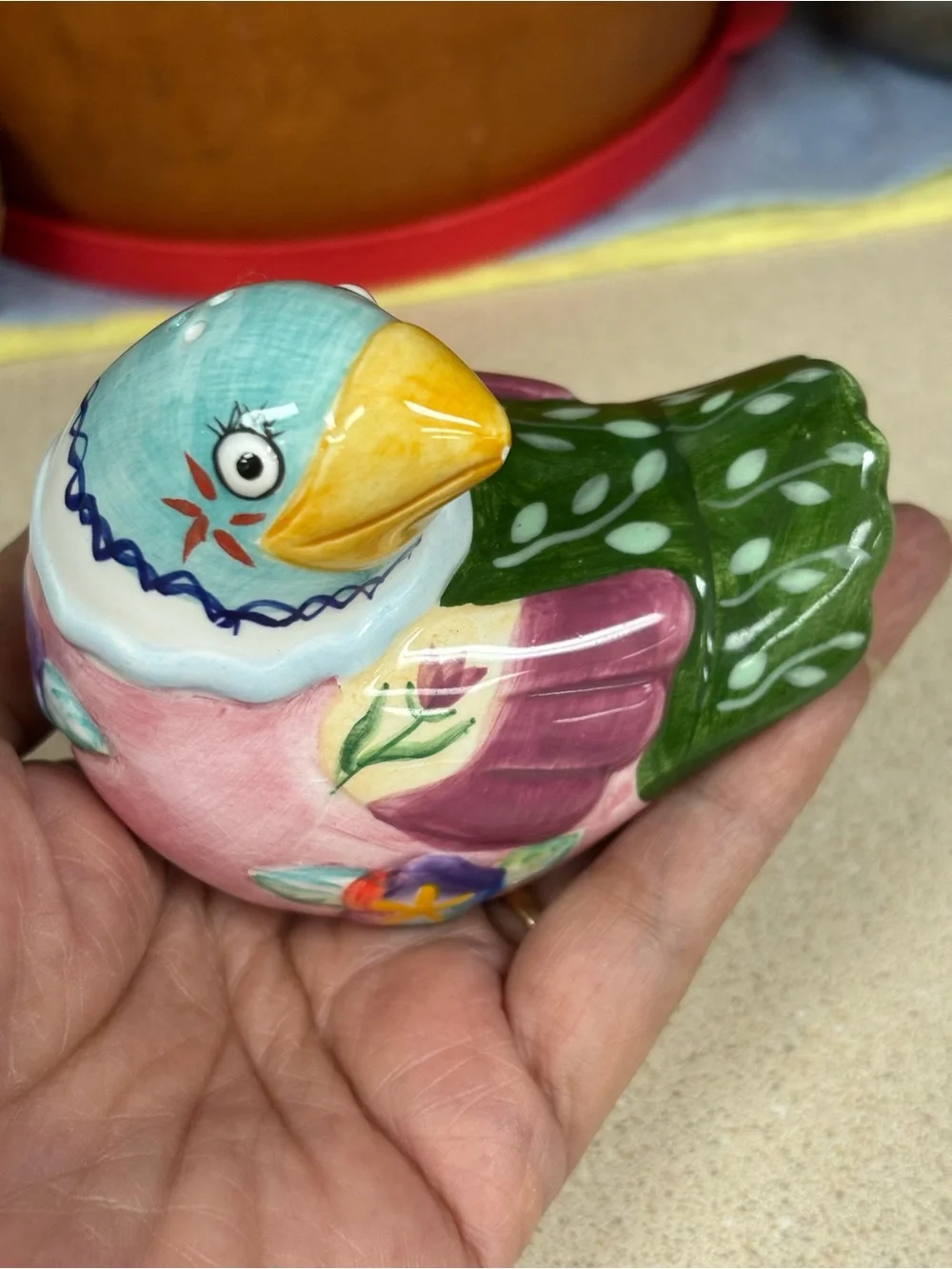 Fitz & Floyd Gypsy Chicks Ceramic Salt & Pepper Shakers. Read Description.